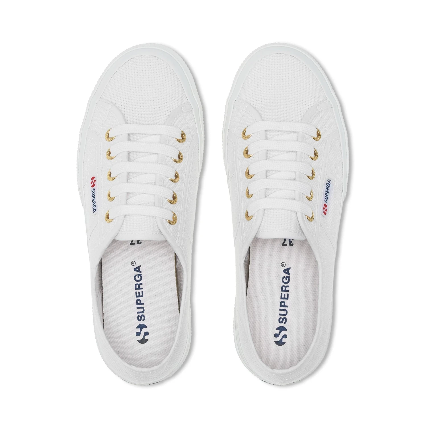 2750-COTU CLASSIC - Le Superga - Sneaker - Unisex - WHITE-GOLD 6 2750-COTU CLASSIC - Le Superga - Sneaker - Unisex - WHITE-GOLD - immagine 4