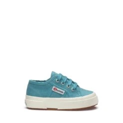 2750-JCOT CLASSIC - Le Superga - Sneaker - Kid Unisex - BLUE LT DUSTY-FAVORIO