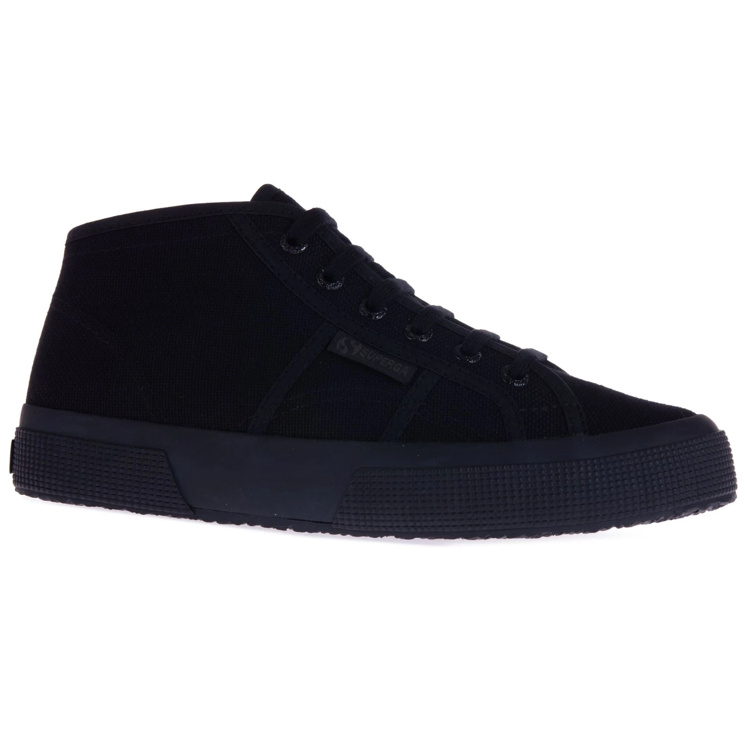 2754-COTU - Le Superga - Mid Cut - Unisex - TOTAL BLACK 9 2754-COTU - Le Superga - Mid Cut - Unisex - TOTAL BLACK - immagine 7