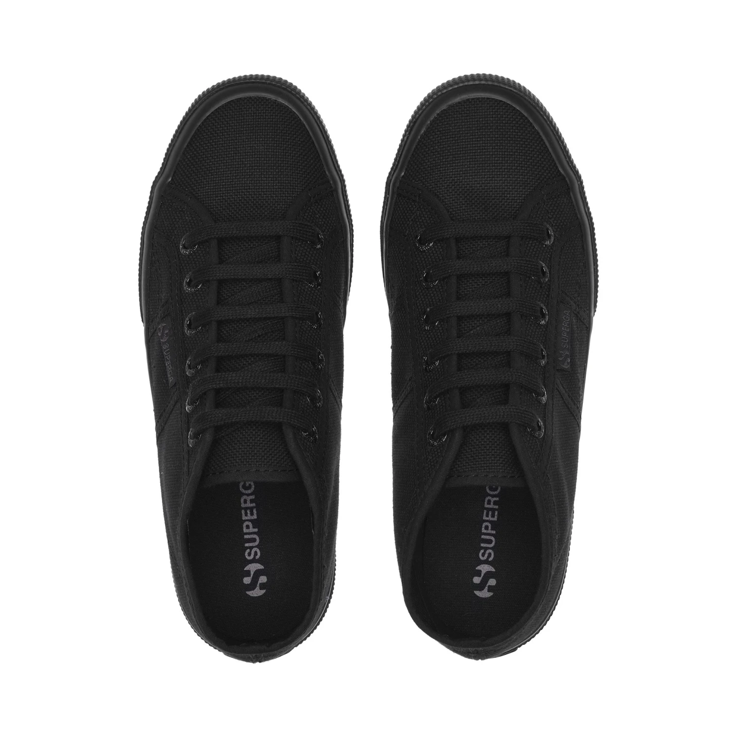 2754-COTU - Le Superga - Mid Cut - Unisex - TOTAL BLACK 7 2754-COTU - Le Superga - Mid Cut - Unisex - TOTAL BLACK - immagine 5