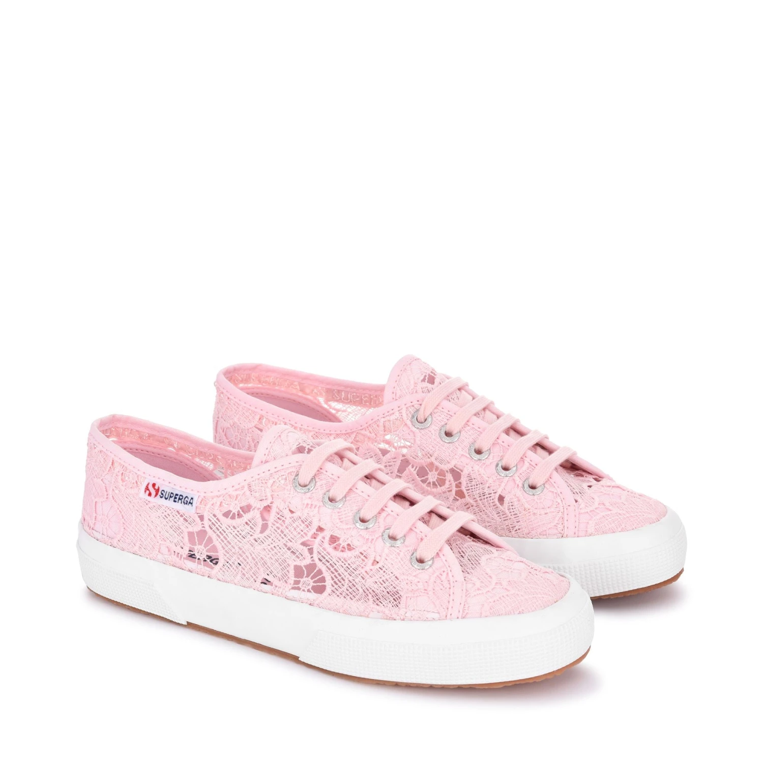 2750-MACRAMEW - Le Superga - Sneaker - Woman - PINK 4 2750-MACRAMEW - Le Superga - Sneaker - Woman - PINK - immagine 2