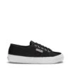 2750 TUMBLED LEATHER - Le Superga - Sneaker - Unisex - BLACK -NAM Scarpe Negozio UBS009VH0 999