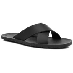 1900-Pvcu - Slippers - Stripe - Unisex - BLACK -NAM Scarpe Negozio UBS00AJ50 005 812e8148 70eb 4cba 92f7 5f31b472dee6