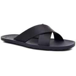 1900-Pvcu - Slippers - Stripe - Unisex - BLUE NAVY -NAM Scarpe Negozio UBS00AJ50 081 28f940aa fe68 4a8b 8485 2c9c323c1219