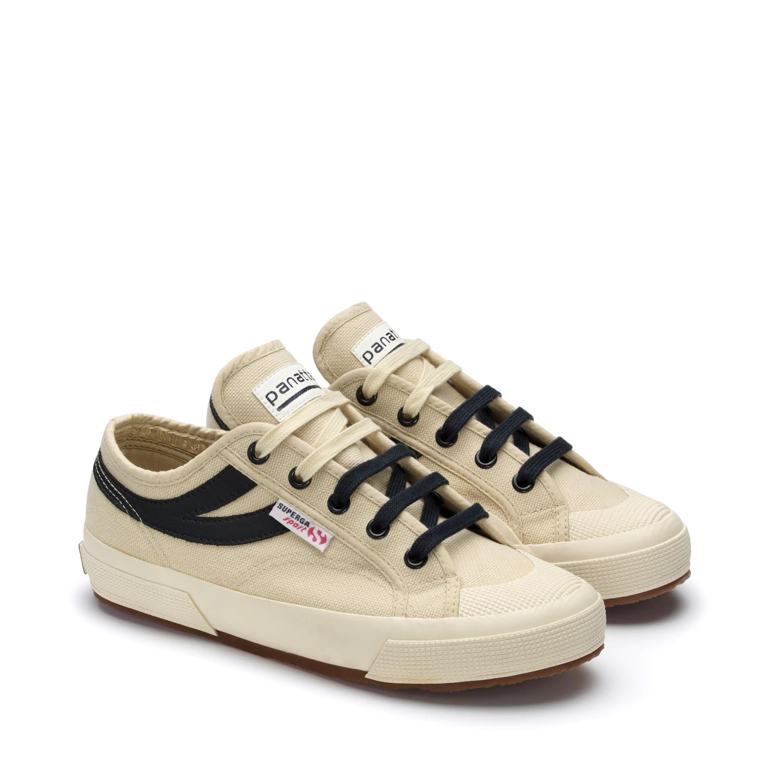 2750-Cotu Panatta - Le Superga - Sneaker - Unisex - ECRU-NAVY 4 2750-Cotu Panatta - Le Superga - Sneaker - Unisex - ECRU-NAVY - immagine 2