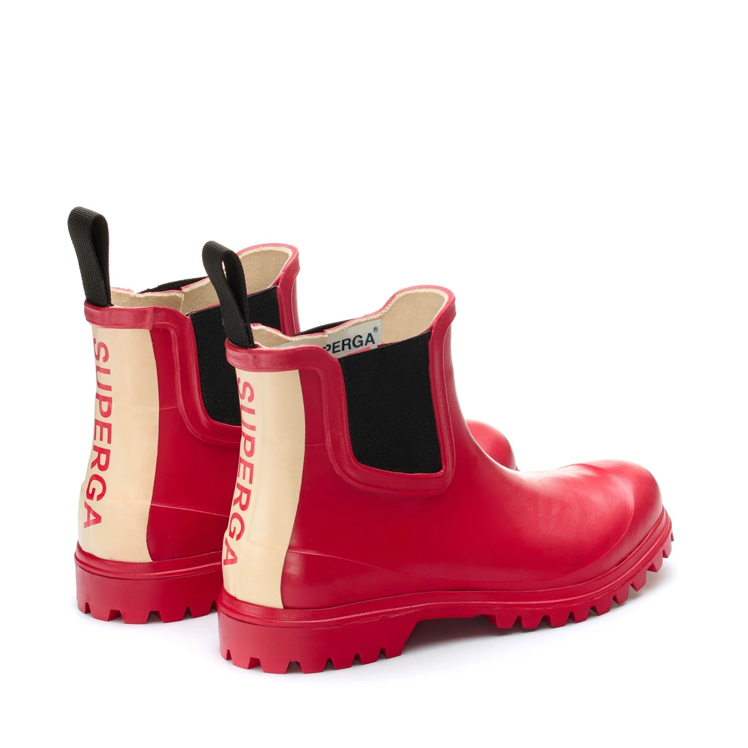 798 RUBBER BOOTS LETTERING - Rubber Boots - Mid Cut - Unisex - RED 5 798 RUBBER BOOTS LETTERING - Rubber Boots - Mid Cut - Unisex - RED - immagine 3