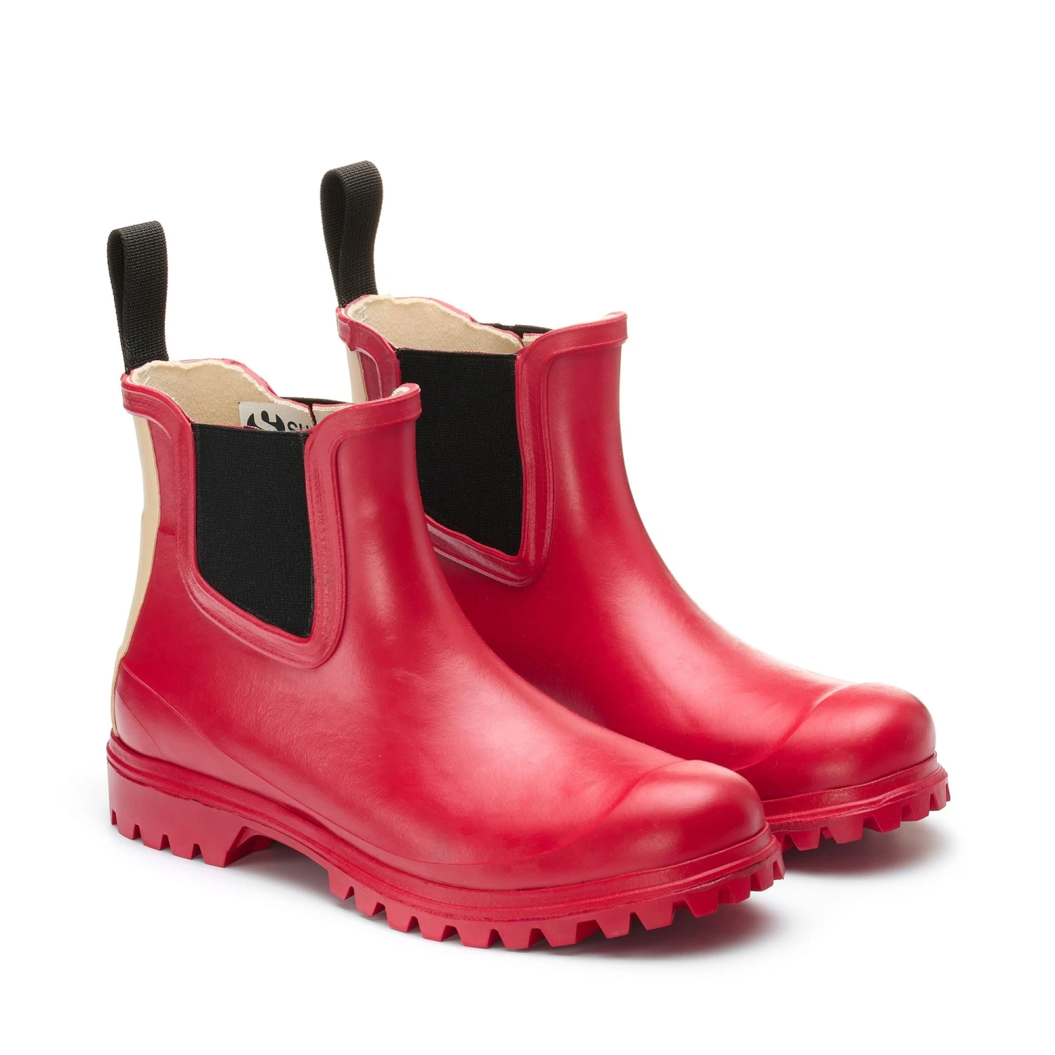 798 RUBBER BOOTS LETTERING - Rubber Boots - Mid Cut - Unisex - RED 4 798 RUBBER BOOTS LETTERING - Rubber Boots - Mid Cut - Unisex - RED - immagine 2