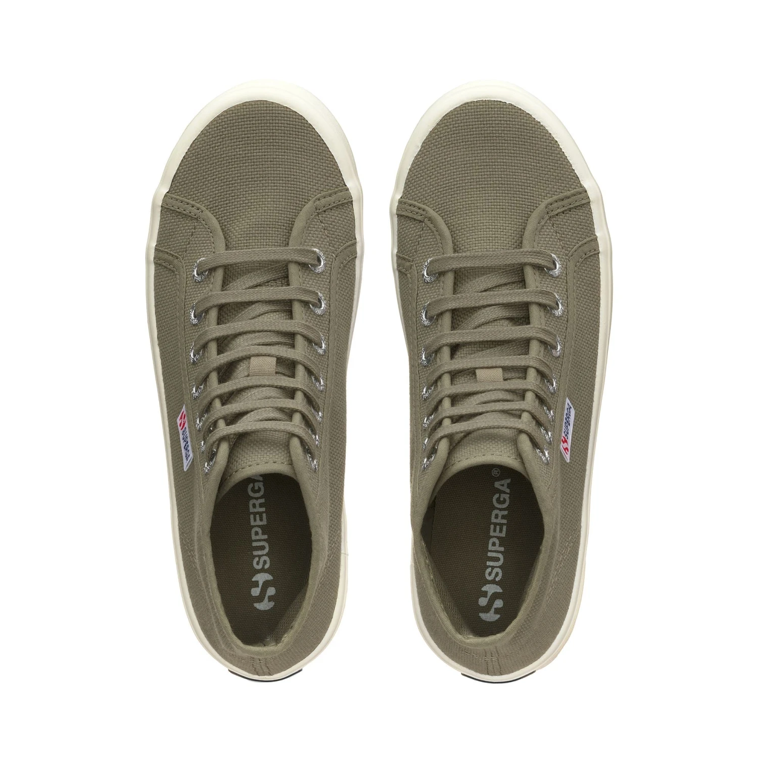 2341 ALPINA - Ankle Boots - Laced - Unisex - GREEN SAFARI-F AVORIO 6 2341 ALPINA - Ankle Boots - Laced - Unisex - GREEN SAFARI-F AVORIO - immagine 4