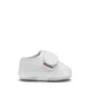 4006 BABY STRAP - Sneakers - Low Cut - Kid Unisex - WHITE -NAM Scarpe Negozio UBS1116KW 900