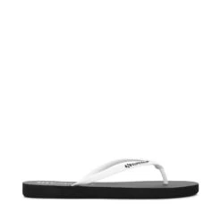 4121 FLIP FLOPS - Slippers - Flip-Flop - Woman - BLACK-WHITE