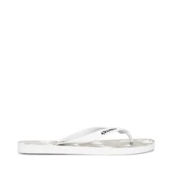 4121-FANRBRM - Slippers - Flip-Flop - Man - PALMS-WHITE