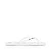 4121-FANRBRW - Slippers - Flip-Flop - Woman - WHITE-BLACK HAWAII -NAM Scarpe Negozio UBS111FLW A0I