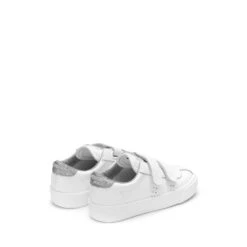 2843 KIDS CLUB S STRAPS LEATHER GLITTER HEELTAB - Sneakers - Low Cut - Girl - WHITE-SILVER 11 2843 KIDS CLUB S STRAPS LEATHER GLITTER HEELTAB - Sneakers - Low Cut - Girl - WHITE-SILVER -NAM Scarpe Negozio UBS111V2W U27 58ce26c2 b2aa 4fd0 aba8 325561d41a39