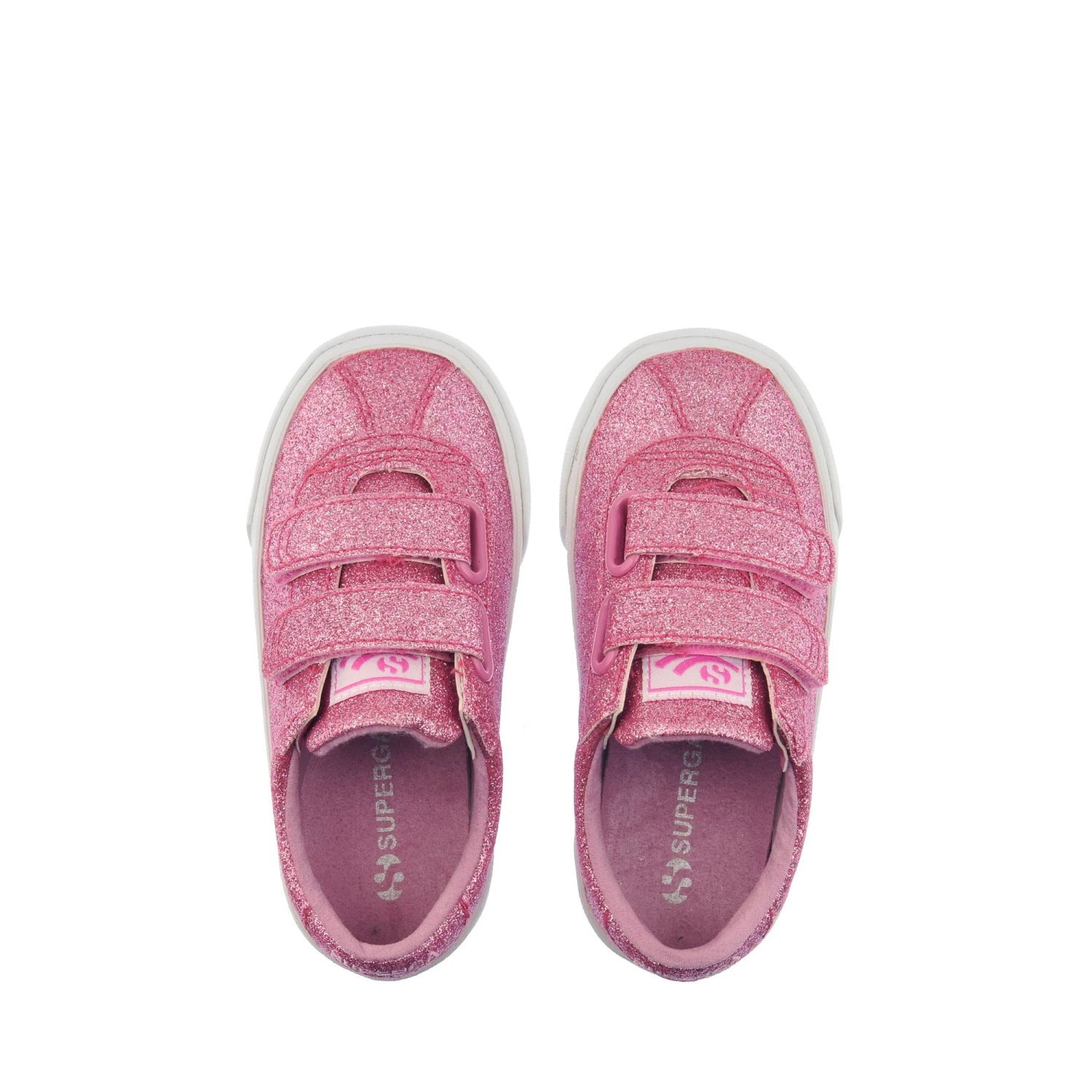 2843 KIDS CLUB S STRAPS GLITTER - Sneakers - Low Cut - Girl - PINK MAUVE 6 2843 KIDS CLUB S STRAPS GLITTER - Sneakers - Low Cut - Girl - PINK MAUVE - immagine 4