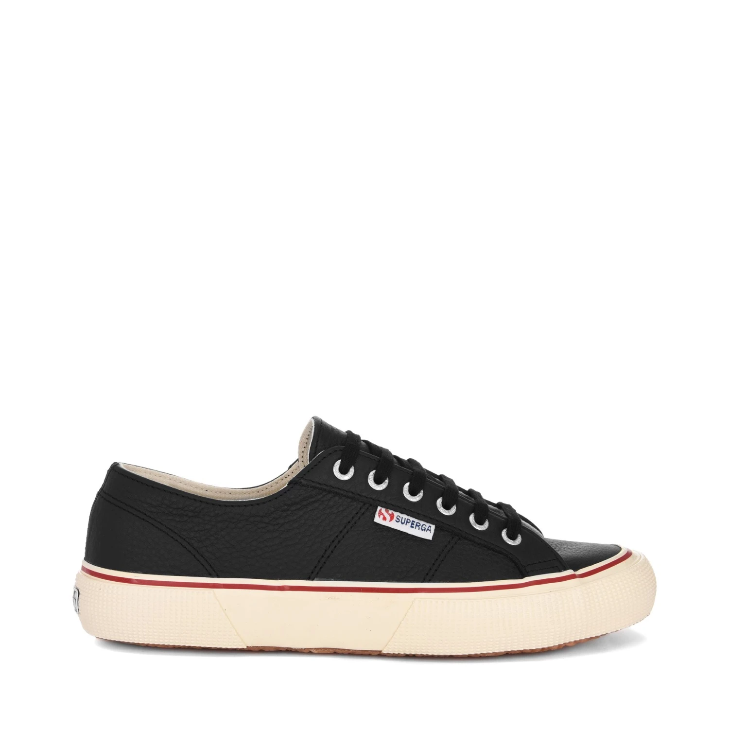 2490 BOLD SOFT TUMBLED LEATHER - Le Superga - Sneaker - Unisex - BLACK 3 2490 BOLD SOFT TUMBLED LEATHER - Le Superga - Sneaker - Unisex - BLACK