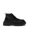 3052 ALPINA APEX MID VEGAN MATERIAL - Ankle Boots - Laced - Woman - TOTAL BLACK -NAM Scarpe Negozio UBS1171TW ADM