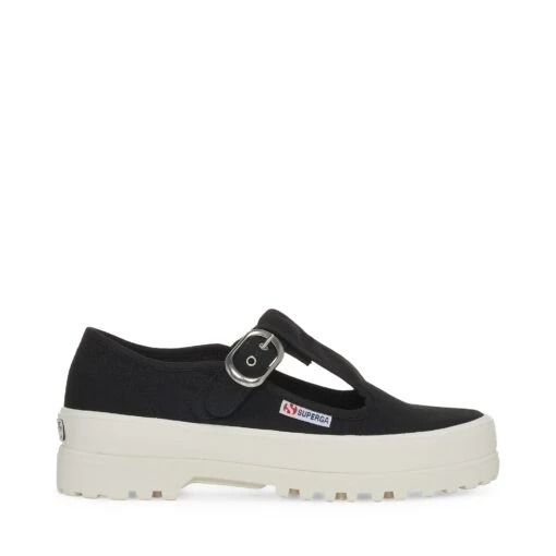 2541 MARY JANE ALPINA - Le Superga - Low Cut - Woman - BLACK-FAVORIO -NAM Scarpe Negozio UBS1191NW AFO