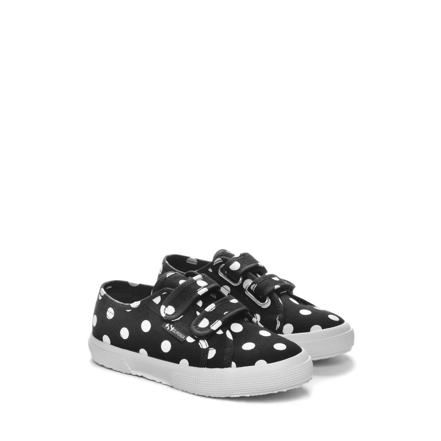 2750 KIDS STRAPS POLKADOTS - Le Superga - Sneaker - Girl - BLACK-WHITE DOTS 4 2750 KIDS STRAPS POLKADOTS - Le Superga - Sneaker - Girl - BLACK-WHITE DOTS - immagine 2