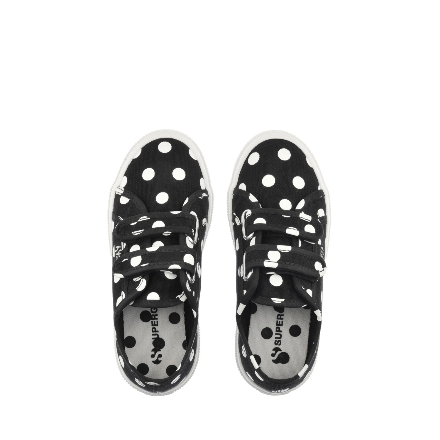 2750 KIDS STRAPS POLKADOTS - Le Superga - Sneaker - Girl - BLACK-WHITE DOTS 6 2750 KIDS STRAPS POLKADOTS - Le Superga - Sneaker - Girl - BLACK-WHITE DOTS - immagine 4