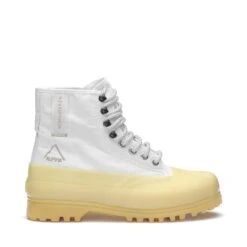 2481 ALPINA RIPSTOP - Ankle Boots - Laced - Unisex - WHITE-AZURE LT