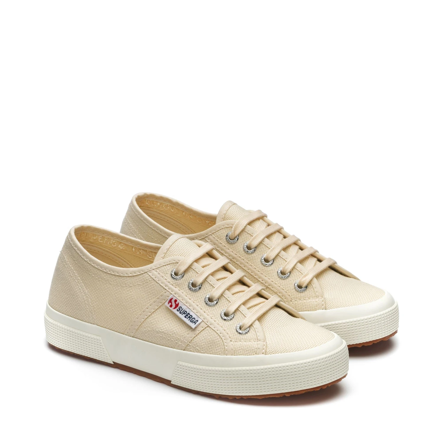 2750 NEW PLUS - Le Superga - Sneaker - Unisex - BEIGE LT EGGSHELL-F AVORIO 4 2750 NEW PLUS - Le Superga - Sneaker - Unisex - BEIGE LT EGGSHELL-F AVORIO - immagine 2