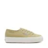 2730 MID PLATFORM - Le Superga - Sneaker - Unisex - GREEN OLIVE-F AVORIO -NAM Scarpe Negozio UBS2127IW AKP
