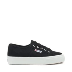 2730 MID PLATFORM - Le Superga - Sneaker - Unisex - BLACK-FWHITE