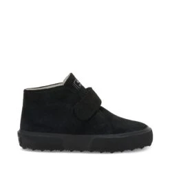 2173 KIDS STRAP SUEDE - Ankle Boots - Strap - Boy - FULL BLACK