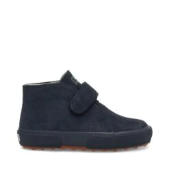 2173 KIDS STRAP SUEDE - Ankle Boots - Strap - Boy - FULL BLUE