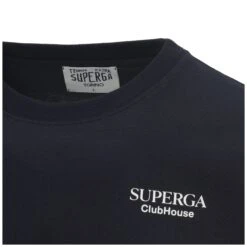 T-SHIRT SUPERGA CLUBHOUSE - T-ShirtsTop - T-Shirt - Unisex - NAVY-WHITE AVORIO -NAM Scarpe Negozio UBS2133QW A0F 6cc023c1 00ae 4011 a979 823c0ac895fe