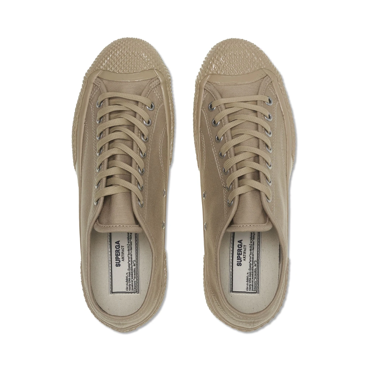 2434 BK SATEEN - Sneakers - Low Cut - Man - BEIGE 6 2434 BK SATEEN - Sneakers - Low Cut - Man - BEIGE - immagine 4