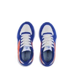 4073 KIDS TRAINING POLY SUEDE - Sneakers - Low Cut - Kid Unisex - BLUE ROYAL-WHITE-ORANGE -NAM Scarpe Negozio UBS2138FW AJR e0bd7c71 6690 4cf9 b579 e613d525e3df