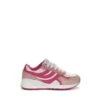 4073 KIDS TRAINING POLY SUEDE - Sneakers - Low Cut - Kid Unisex - PINK VEILED-WHITE-NEON PINK -NAM Scarpe Negozio UBS2138FW AJS