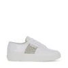 2750 KIDS SYNTHETIC MATERIAL GLITTER - Le Superga - Sneaker - Girl - WHITE-SILVER