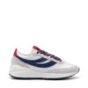 4089 TRAINING 9TS SLIM - Sneakers - Low Cut - Unisex - WHITE AVORIO-NAVY-RED -NAM Scarpe Negozio UBS3133MW AKO