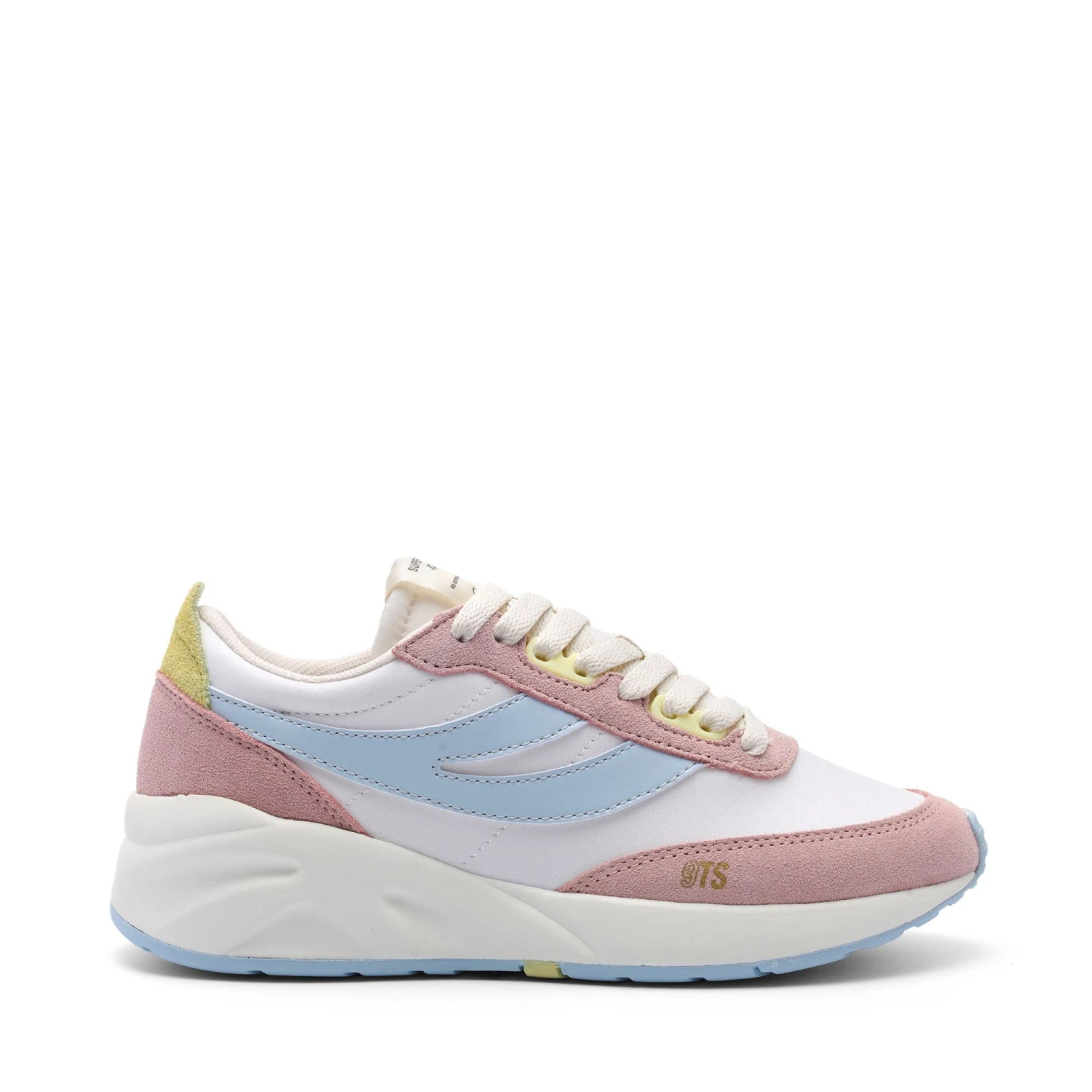 4089 TRAINING 9TS SLIM - Sneakers - Low Cut - Unisex - PINK ISH-GREY LILLA-SUNNY LIME-WHITE AVORIO 3 4089 TRAINING 9TS SLIM - Sneakers - Low Cut - Unisex - PINK ISH-GREY LILLA-SUNNY LIME-WHITE AVORIO