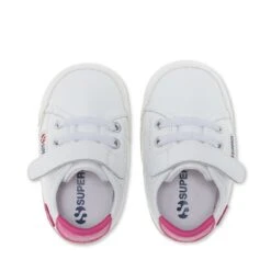 4006 BABY HEART SYNTHETIC MATERIAL - Sneakers - Low Cut - Girl - WHITE-NEON PINK -NAM Scarpe Negozio UBS3137TW A0O ba22e170 8585 46f3 be08 aba1f7e0f87b