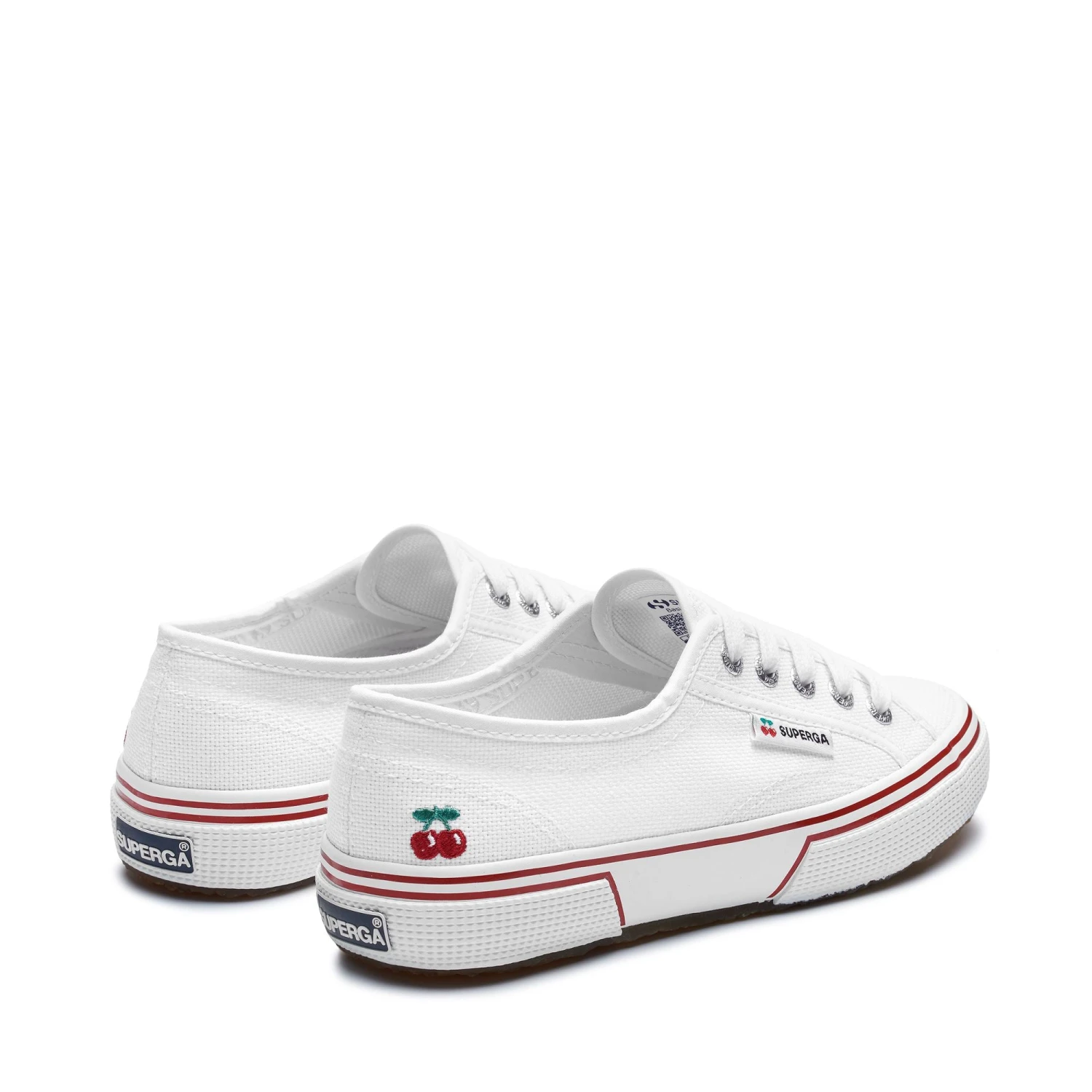 2750 CHERRY BACK - Le Superga - Low Cut - Unisex - WHITE-RED BERRY 5 2750 CHERRY BACK - Le Superga - Low Cut - Unisex - WHITE-RED BERRY - immagine 3