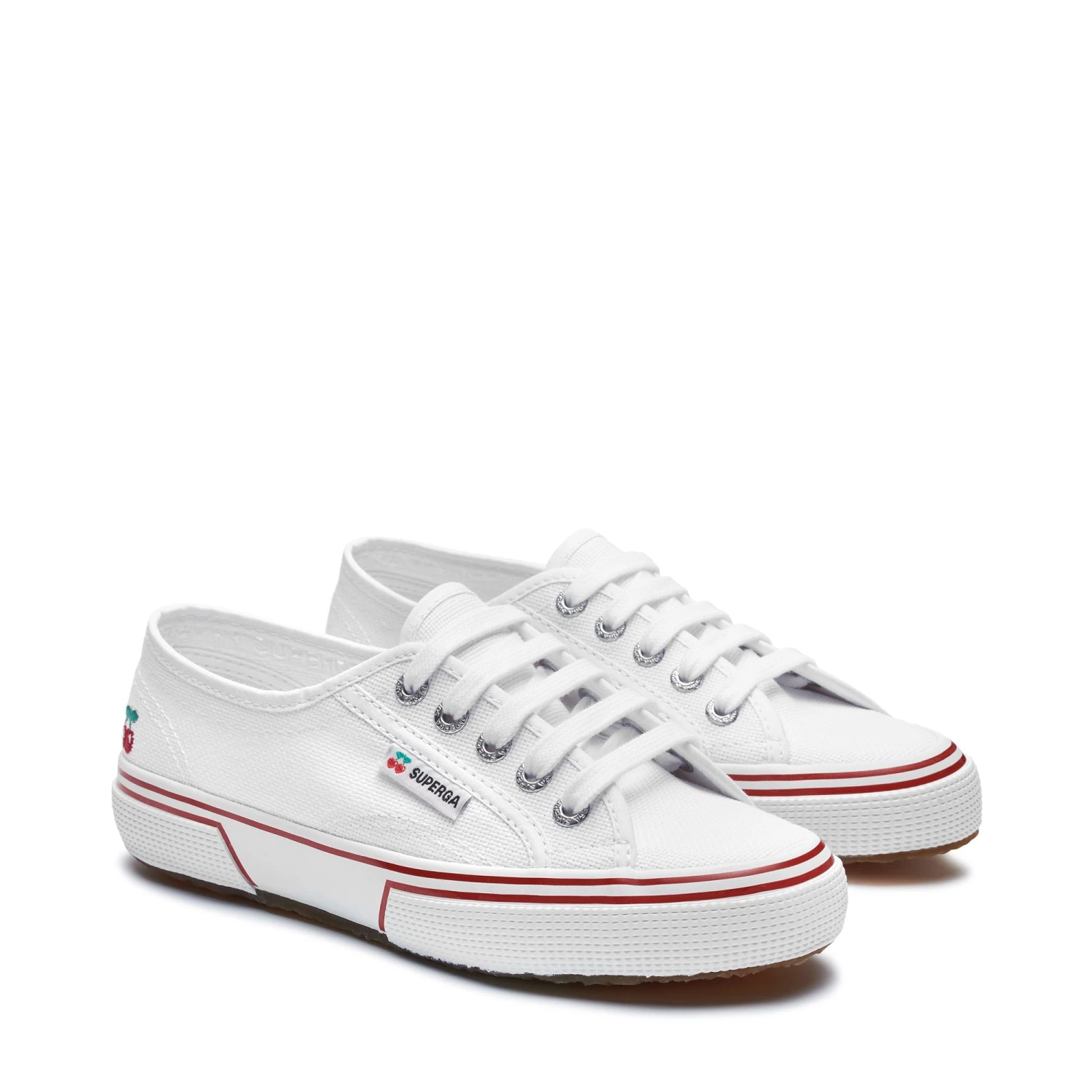 2750 CHERRY BACK - Le Superga - Low Cut - Unisex - WHITE-RED BERRY 4 2750 CHERRY BACK - Le Superga - Low Cut - Unisex - WHITE-RED BERRY - immagine 2