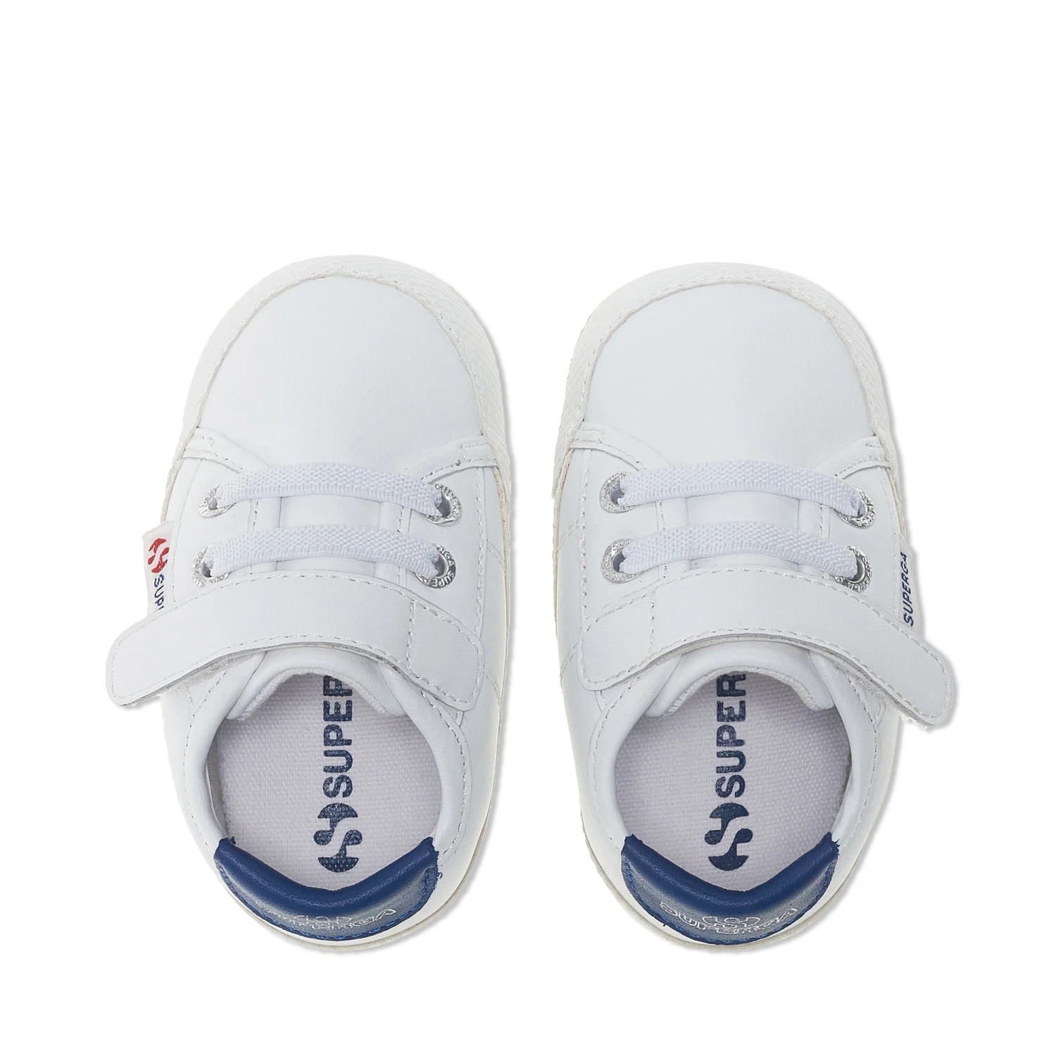 4006 BABY SYNTHETIC MATERIAL - Sneakers - Low Cut - Boy - WHITE-BLUE ROYAL 6 4006 BABY SYNTHETIC MATERIAL - Sneakers - Low Cut - Boy - WHITE-BLUE ROYAL - immagine 4