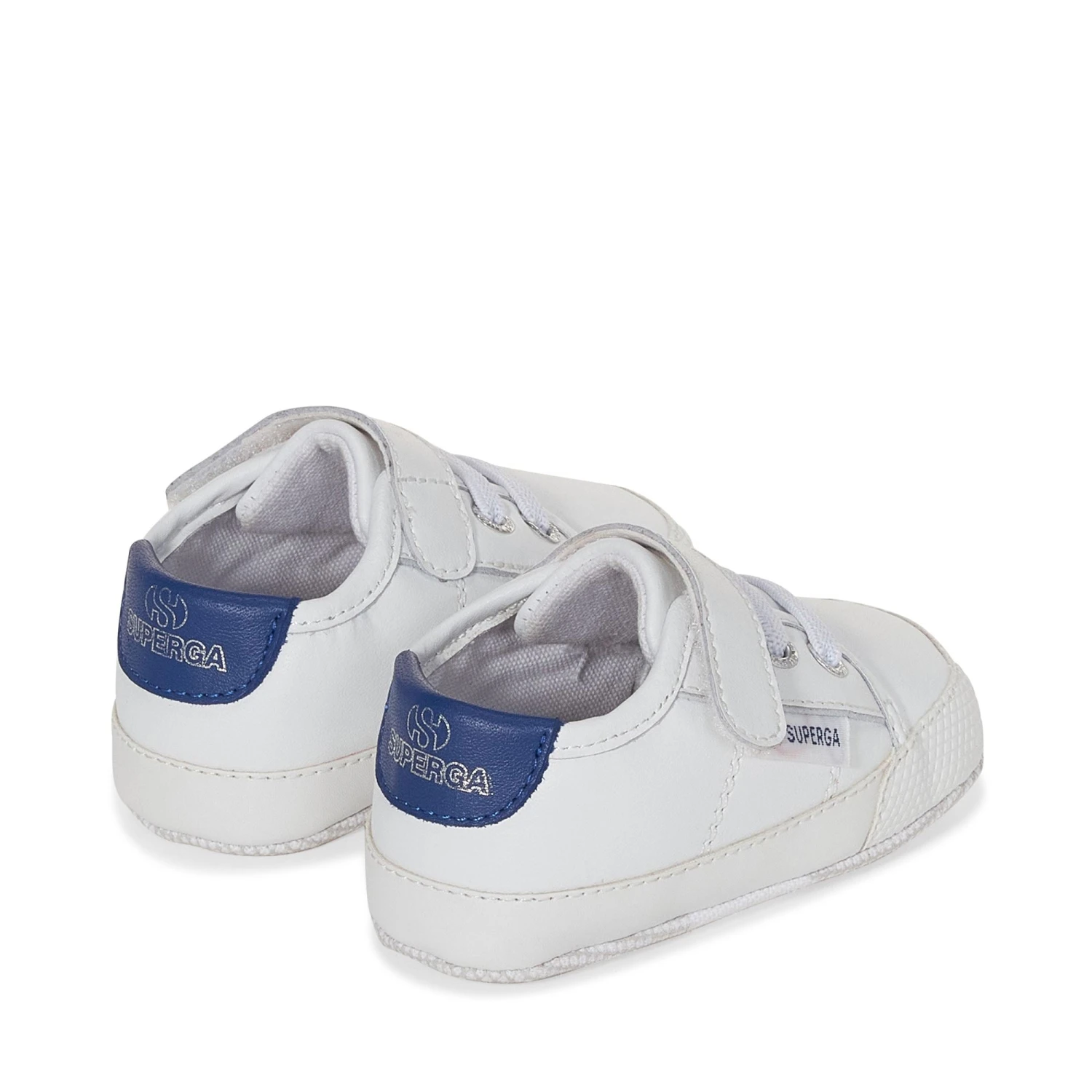 4006 BABY SYNTHETIC MATERIAL - Sneakers - Low Cut - Boy - WHITE-BLUE ROYAL 5 4006 BABY SYNTHETIC MATERIAL - Sneakers - Low Cut - Boy - WHITE-BLUE ROYAL - immagine 3