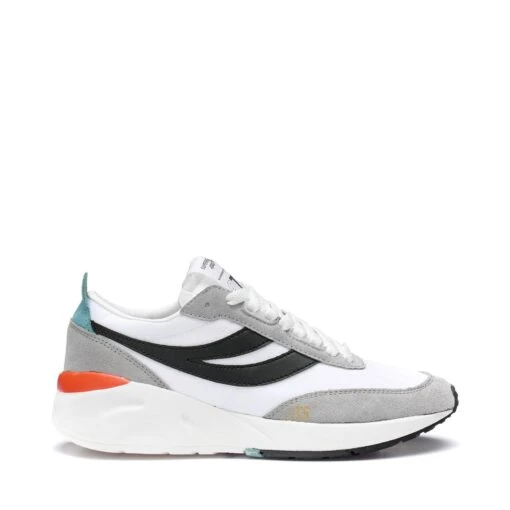 4089 TRAINING 9TS SLIM - Sneakers - Low Cut - Unisex - WHITE-TURQUOISE DUSTY-BLACK SWALLOW -NAM Scarpe Negozio UBS4115YW A62