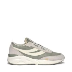 4089 TRAINING 9TS SLIM - Sneakers - Low Cut - Unisex - BEIGE GESSO-GREEN SAFARI-WHITE AVORIO