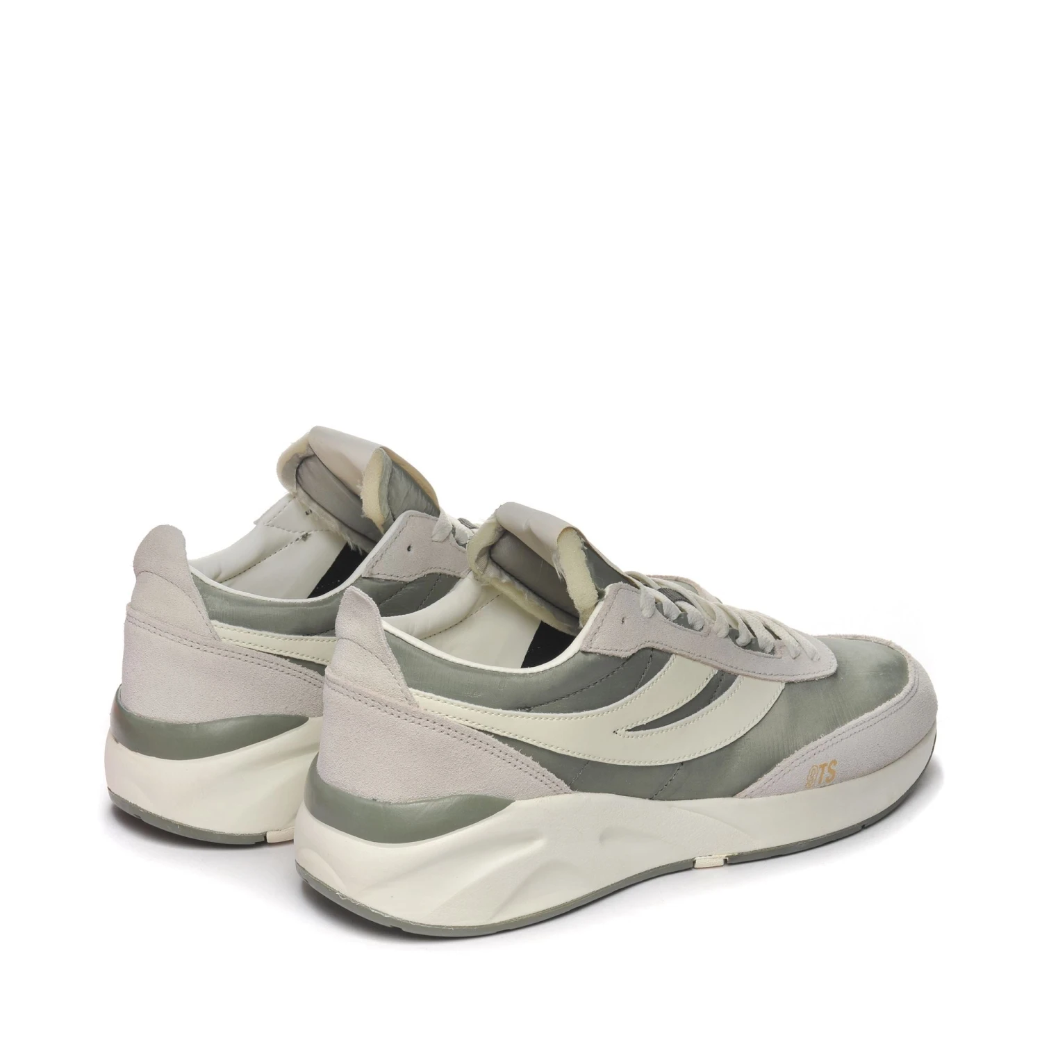 4089 TRAINING 9TS SLIM - Sneakers - Low Cut - Unisex - BEIGE GESSO-GREEN SAFARI-WHITE AVORIO 5 4089 TRAINING 9TS SLIM - Sneakers - Low Cut - Unisex - BEIGE GESSO-GREEN SAFARI-WHITE AVORIO - immagine 3