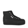 2705 HI TOP NAPPA - Lady Shoes - Wedge - Woman - FULL BLACK -NAM Scarpe Negozio UBS4117GW A09
