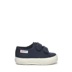 2725 STRAPS KIDS - Le Superga - Sneaker - Kid Unisex - NAVY-FAVORIO NUDE