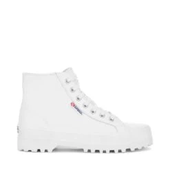 2341 ALPINA NAPPA - Ankle Boots - Laced - Unisex - WHITE