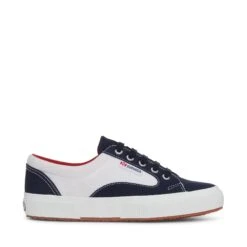2750 BLOCKS - Sneakers - Low Cut - Unisex - WHITE-NAVY-RED