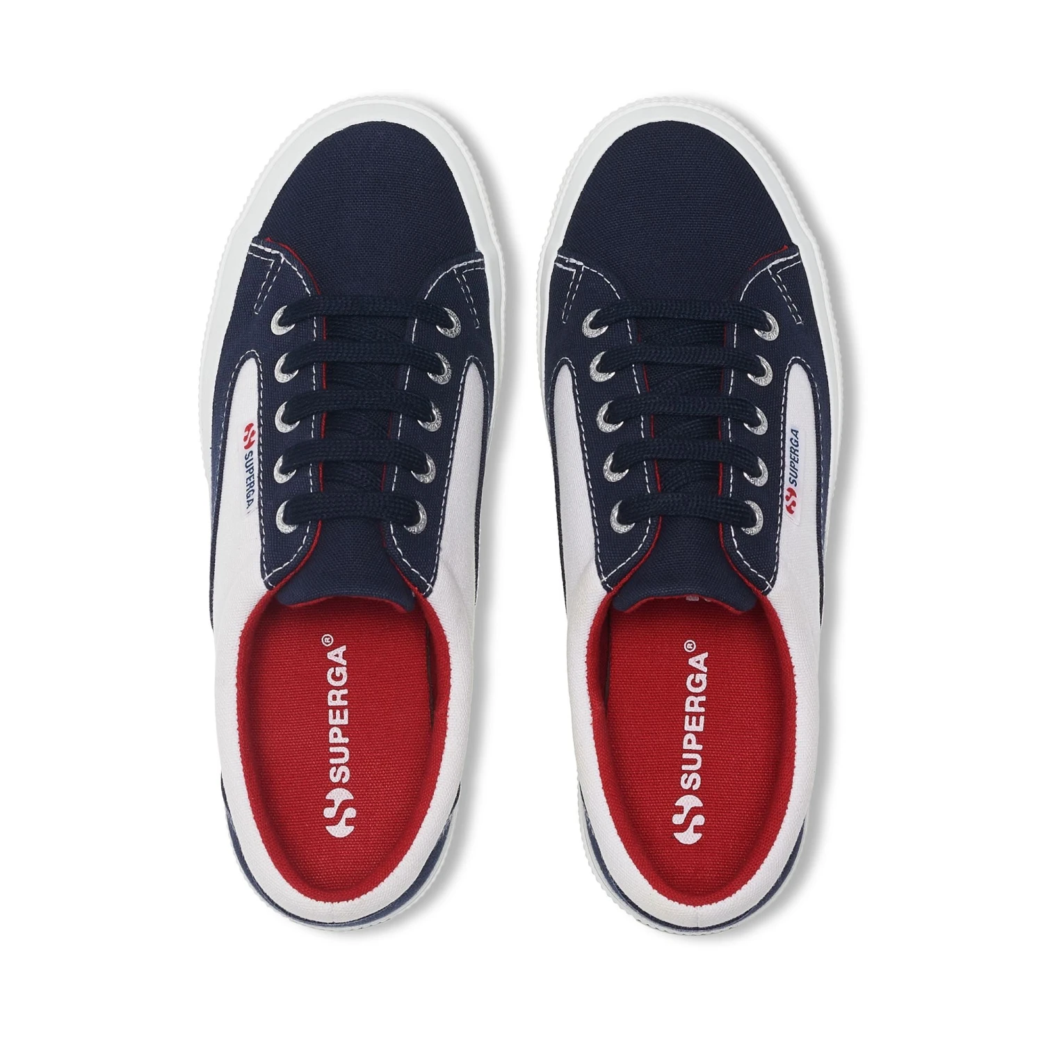 2750 BLOCKS - Sneakers - Low Cut - Unisex - WHITE-NAVY-RED 6 2750 BLOCKS - Sneakers - Low Cut - Unisex - WHITE-NAVY-RED - immagine 4