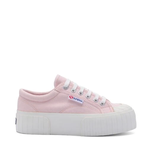 2631 STRIPE PLATFORM - Sneakers - Low Cut - Woman - PINK ISH-FAVORIO -NAM Scarpe Negozio UBS5111SW A7X